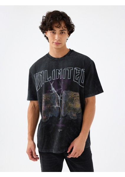 Loose Fit Erkek Tshirt K.kol