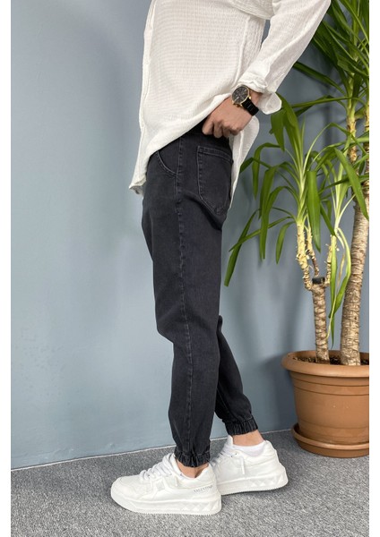 Paçası Lastikli Boyfriend Jogger Kot Pantolon fiyatları