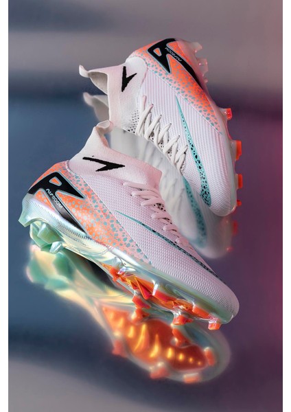 Erkek Halı Saha Kramponu Ithal Taban, Çim Saha, Yarım Çoraplı, Ergonomik, Ayağı Saran, Esnek ve Konforlu Futbol Ayakkabısı