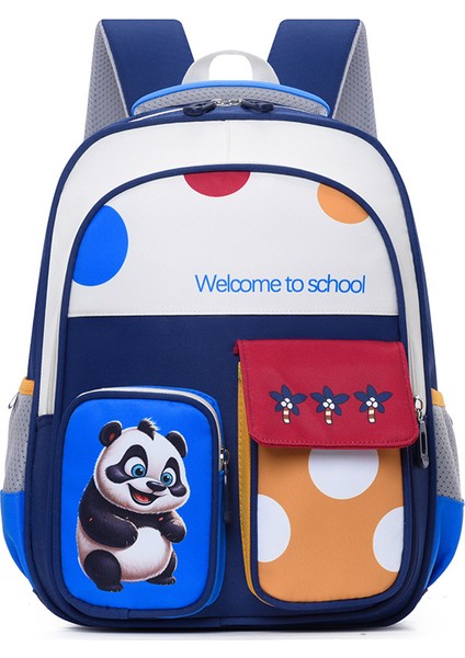 Yeni Çocuk Okul Çantası Erkek ve Kız Çizgi Film Sırt Çantası (Yurt Dışından)