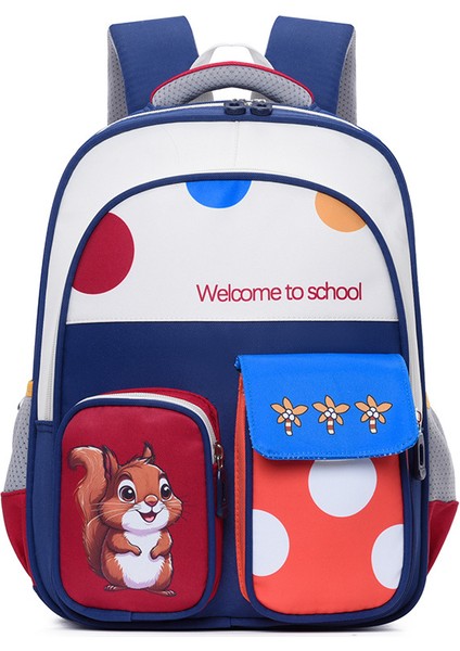 Yeni Çocuk Okul Çantası Erkek ve Kız Çizgi Film Sırt Çantası (Yurt Dışından)