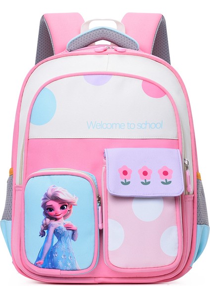 Yeni Çocuk Okul Çantası Erkek ve Kız Çizgi Film Sırt Çantası (Yurt Dışından)