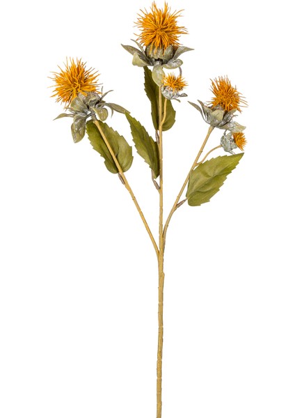 Yapay Bitki Dikenli Sarı 56 Cm.