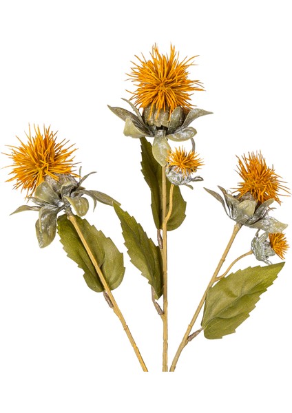 Yapay Bitki Dikenli Sarı 56 Cm. fiyatları