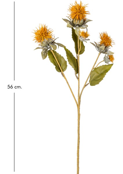Yapay Bitki Dikenli Sarı 56 Cm. modelleri
