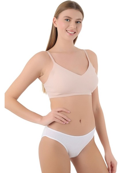 Kadın Külot Likralı Penye 1'li Premium Paket