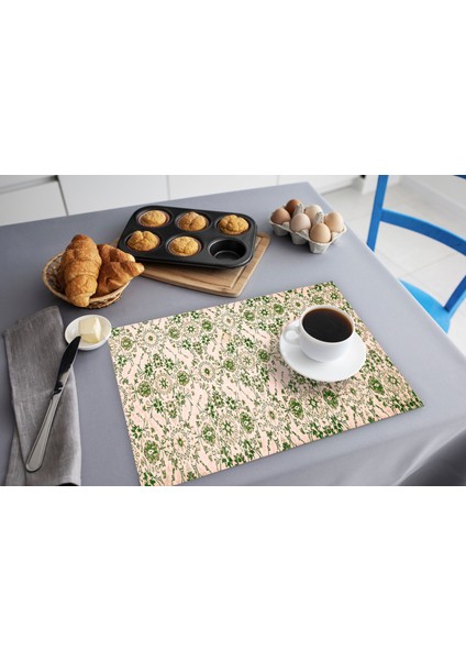 Şık Desenli Silinebilir Masa Altlığı