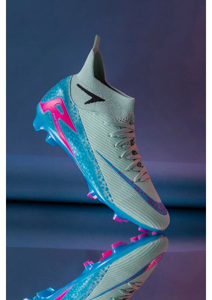 Erkek Halı Saha Kramponu Ithal Taban, Çim Saha, Yarım Çoraplı, Ergonomik, Ayağı Saran, Esnek ve Konforlu Futbol Ayakkabısı