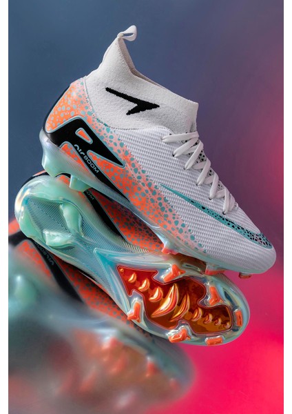 Erkek Halı Saha Kramponu Ithal Taban, Çim Saha, Yarım Çoraplı, Ergonomik, Ayağı Saran, Esnek ve Konforlu Futbol Ayakkabısı fırsatları