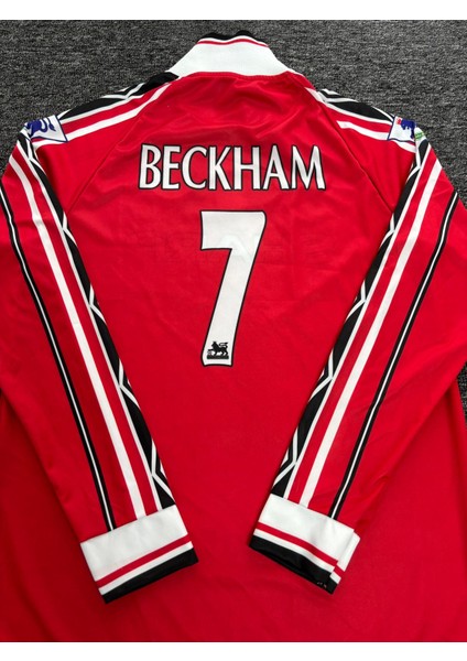 Beckham 7 UNITED1998/00 Sezon Nostalji Uzun Kol Yakalı Forması modelleri