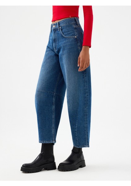 Barrel Regular Fit Kadın Pantolon fırsatları