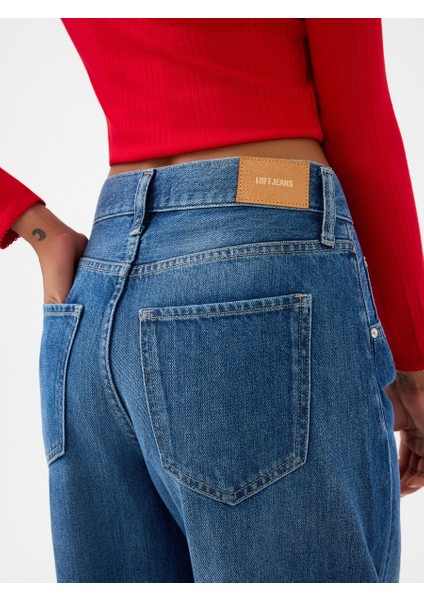 Barrel Regular Fit Kadın Pantolon