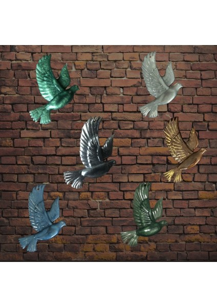 Duvar Süsü Ev Balkon Teras Ofis Için Güvercin Epoksi