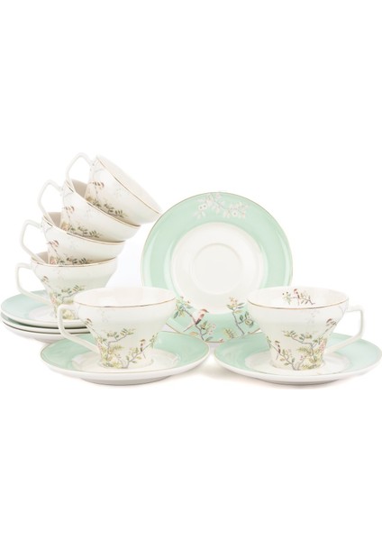 Bird Garden 6’Lı Kahve Fincanı Seti 90 Cc fırsatları