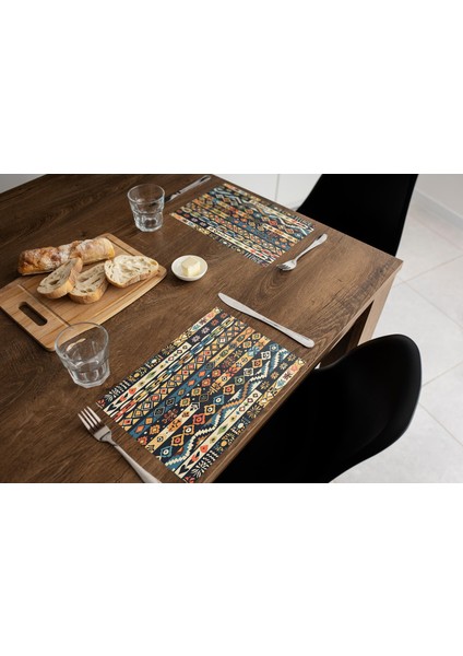 Çok Renkli Dikdörtgen Sofra Servisi fiyatları