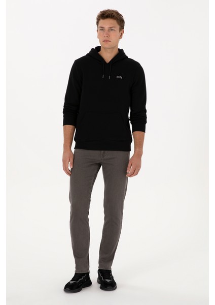 Erkek Siyah Sweatshirt 50315582-VR046 fırsatları