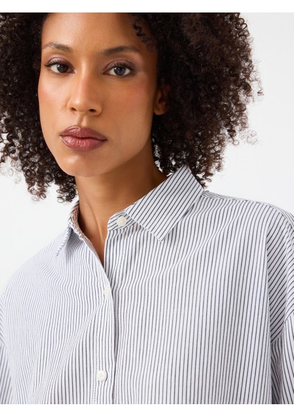 Relax Fit Kadın Gömlek U.kol fırsatları