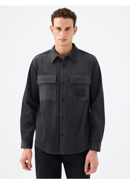 Relax Fit Erkek Gömlek U.kol