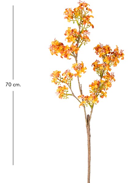 Yapay Bahar Dalı Turuncu 70 Cm. modelleri