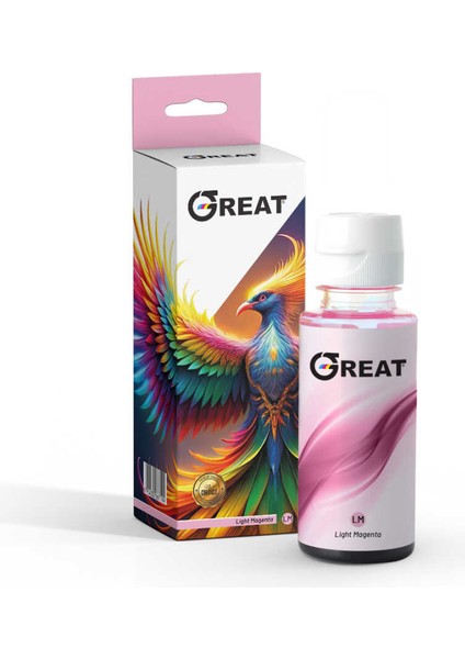 GI-434698C001 Açık Kırmızı Muadil Mürekkep 70ML