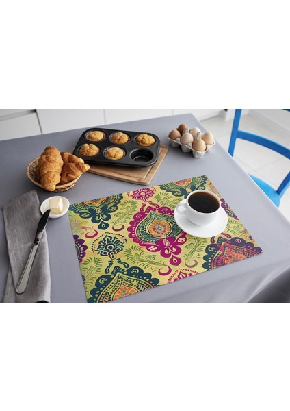 Renkli ve Yıkanabilir Sofra Altlığı