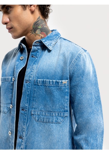 Regular Fit Erkek Gömlek U.kol