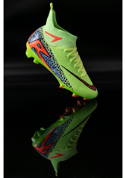 Erkek Halı Saha Kramponu Ithal Taban, Çim Saha, Yarım Çoraplı, Ergonomik, Ayağı Saran, Esnek ve Konforlu Futbol Ayakkabısı fırsatları