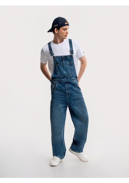 Relax Fit Erkek Salopet