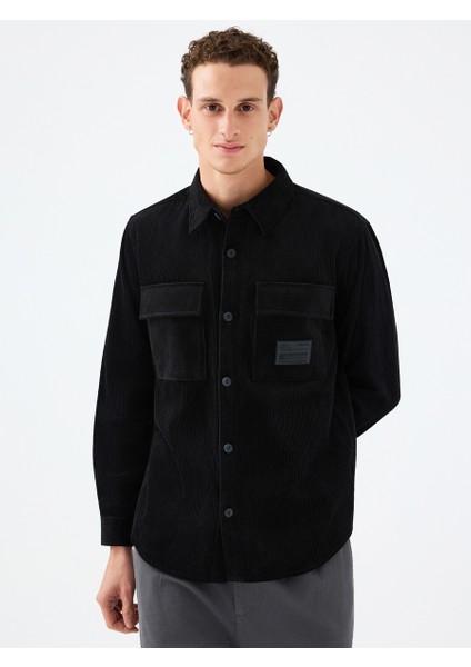 Relax Fit Erkek Gömlek U.kol