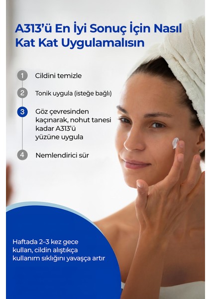Gece Bakım Kremi - Tüm Cilt Tipleri için A Vitamini ve Retinol ile Yaşlanma Karşıtı Etki modelleri