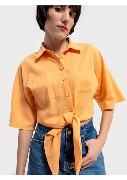 Regular Fit Kadın Gömlek K.kol