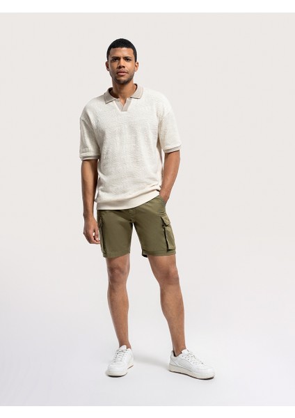 Oversize Erkek Polo K.kol