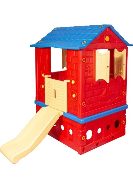 King Ev Iki Kapılı Kaydıraklı Kırmızı fiyatları