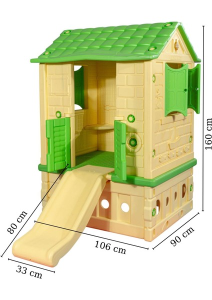 King Ev Iki Kapılı Kaydıraklı Kırmızı modelleri