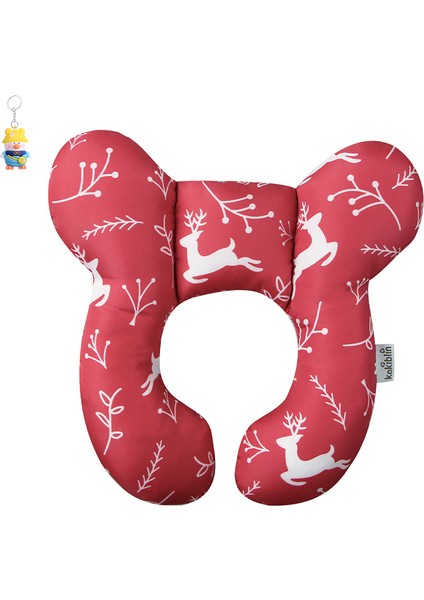 Noel Çocuk U Şekilli Yastık 0-1 Yaş Bebek Arabası Boyun Destekleyici Beşik Şekillendirme Yastık (Yurt Dışından)