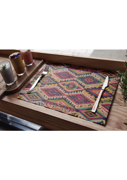 Çok Renkli Yıkanabilir Silinebilir Amerikan Servisi 30X40 modelleri