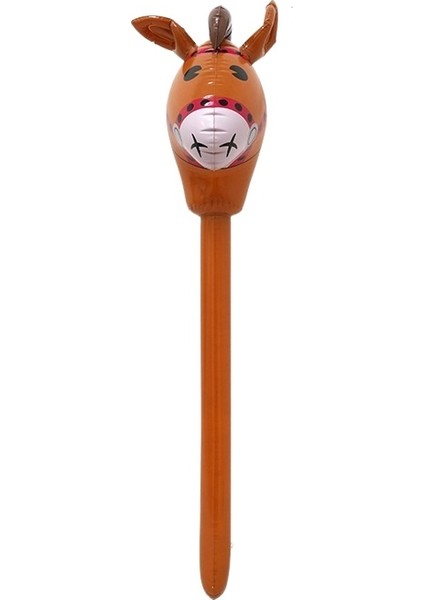 Çocuklar Için Karikatür Şişme At Kafası Çubuk (Yurt Dışından)