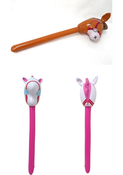 Çocuklar Için Karikatür Şişme At Kafası Çubuk (Yurt Dışından) indirimleri