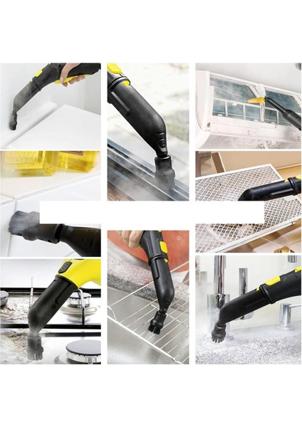 Karcher Sc1 Sc2 Sc3 Sc4 Sc5 Için 12 Parça Fırça Buharlı Temizleyici Aksesuarları, Buharlı Temizleyici Seti (Yurt Dışından) modelleri