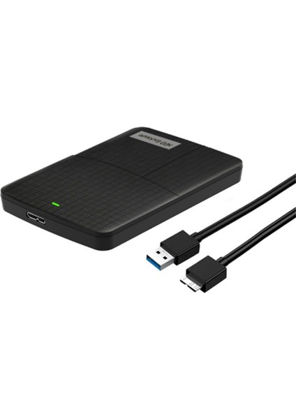 USB 3.0 HDD Muhafazası 2,5 Inç Sata Harici Sabit Disk Kutusu 2,5 Inç SSD Yüksek Hızlı Iletim 5 Gbps (Yurt Dışından) fiyatları