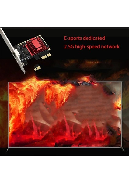 2.5g Pcı-E Ağ Kartı RTL8125B Çip Gigabit Ethernet Pcı Express Ağ Kartı 100/2500MBPS 1gbps/2.5gbps RJ45 Lan Pc (Yurt Dışından) modelleri