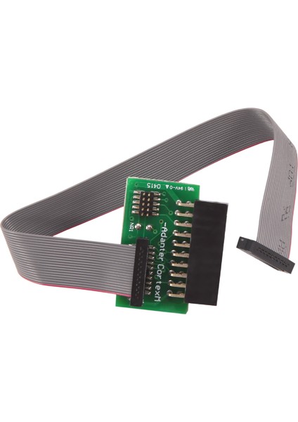 Jtag Kablo Yuvarlak Arayüz Kartı (2X10 2,54 Mm) - Swd (2X10 1,27) (Yurt Dışından)