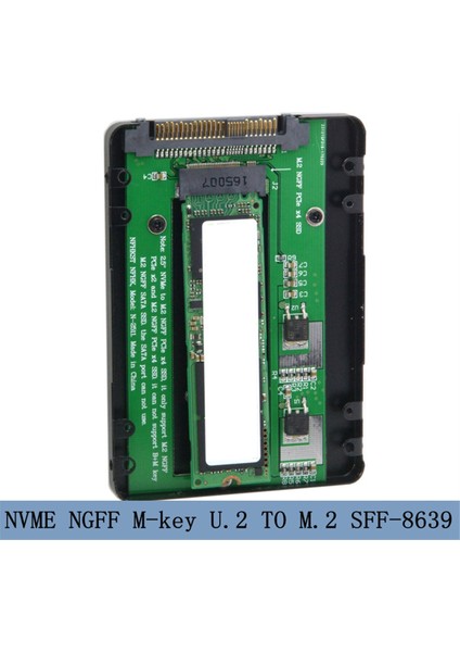 SFF-8639 Nvme U.2 - Ngff M.2 M-Key Pcıe SSD Kasa Muhafazası Anakart Için Intel SSD 750 P3600 P3700'Ü Değiştirin (Yurt Dışından) modelleri
