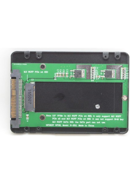 SFF-8639 Nvme U.2 - Ngff M.2 M-Key Pcıe SSD Kasa Muhafazası Anakart Için Intel SSD 750 P3600 P3700'Ü Değiştirin (Yurt Dışından) indirimleri