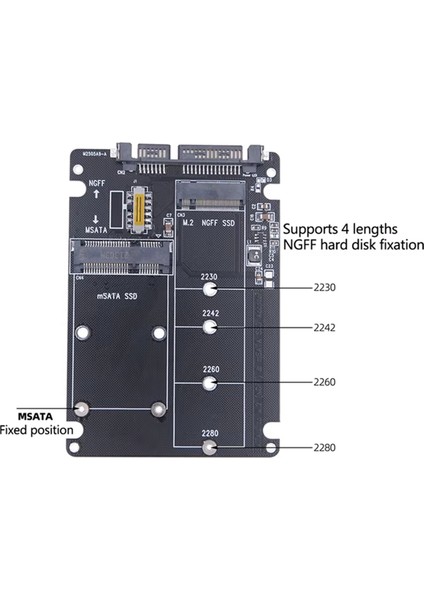 Msata - USB Adaptörü Msata Muhafazası M.2 Ngff Msata SSD - Sata 3.0 Adaptörü Yükseltici Kart M.2 Kutusu Kablosu (Yurt Dışından) modelleri