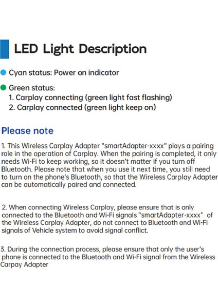 Kablosuz Carplay Adaptörü, Kablolu Carplay'i iPhone Ios 10+ ve Android Auto Için Kablosuz Carplay Adaptörüne Dönüştürür (Yurt Dışından) indirimleri