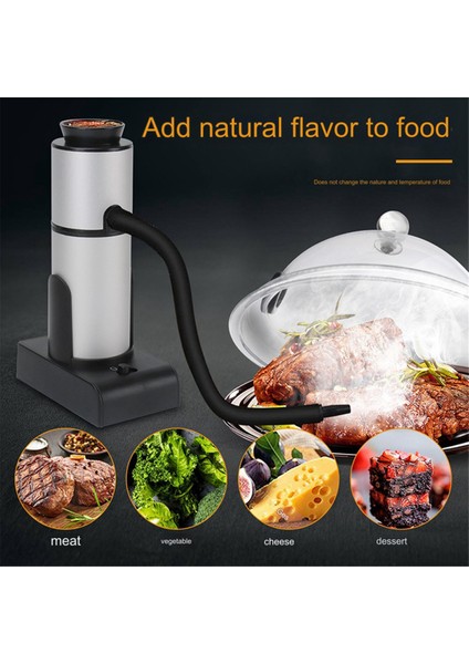 Elde Taşınabilir Dumanlama Makinesi Mutfak Dumanlı Biftek Tütsüleme Makinesi Taşınabilir Mutfak Demleme Aparatı SK301 (Yurt Dışından) modelleri