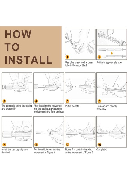 20 Adet 7mm Ince Kalem Seti Yedekleriyle Birlikte Ahşap Döner Kalem Seti Torna Tezgahı Malzemeleri Dıy Bakır Arkadaşlar Öğretmen Öğrenci C (Yurt Dışından) modelleri