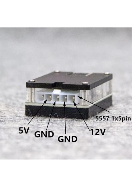 DC12V 5.5x2.5mm - 12V 5V Sata HDD SSD Güç Kablosu Sabit Disk Adaptör Modülü Güç Kaynağı Dc-Sata Nas 3sata (Yurt Dışından) fırsatları