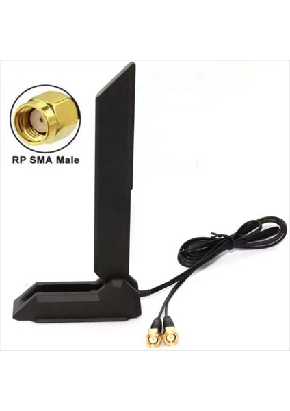 Asus Wifi6 Anten 2.4g/5g/6g 2T2R Gigabit Msı Asrock Pcı-E Ağ Kartı Çok Bantlı Manyetik Anten 1.2m (Yurt Dışından) fiyatları